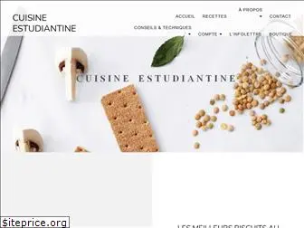 cuisineestudiantine.com