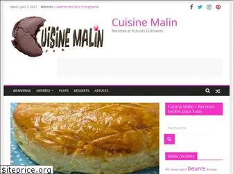 cuisinemalin.fr