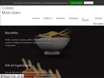 cuisinemoleculaire.com