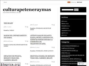 culturapeteneraymas.wordpress.com