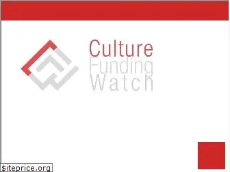 culturefundingwatch.com