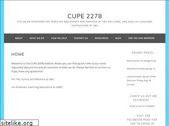 cupe2278.ca