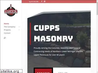 cuppsmasonry.com