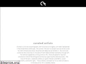 curatedartists.com