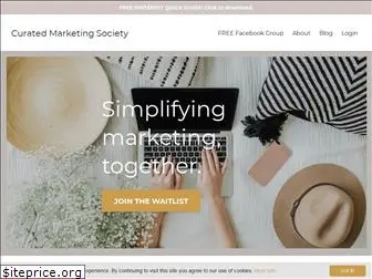 curatedmarketingsociety.com