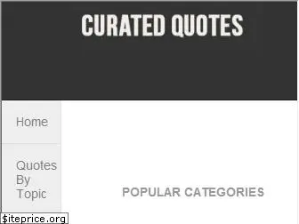 curatedquotes.com