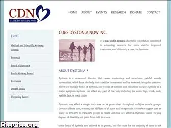 curedystonianow.org