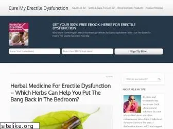 curemyerectiledysfunction.com