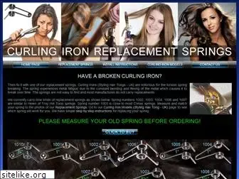 curlingironreplacementsprings.com