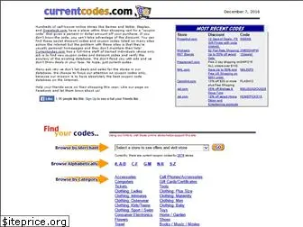currentcodes.com