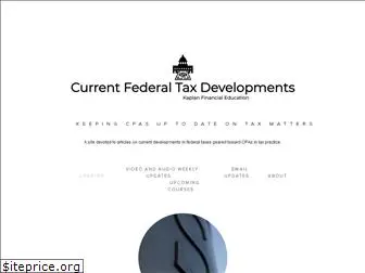 currentfederaltaxdevelopments.com