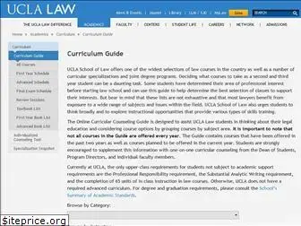 curriculum.law.ucla.edu