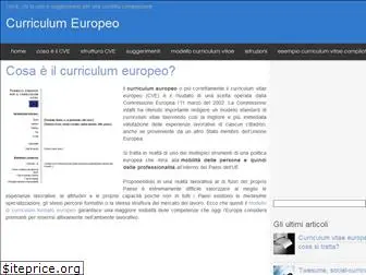 curriculumeuropeo.eu