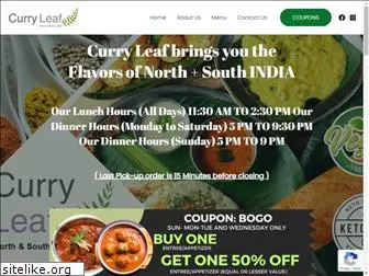 curryleafrestaurant.us