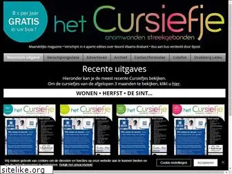 cursiefje.be