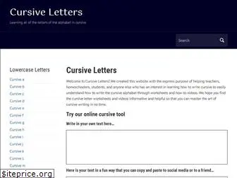 cursiveletters.com