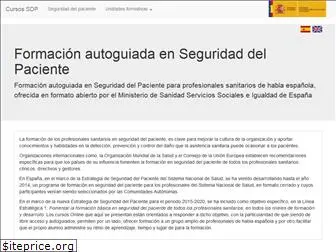 cursos.seguridaddelpaciente.es