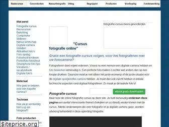 cursus-fotografie.nl