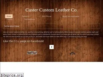 custercustomleather.com