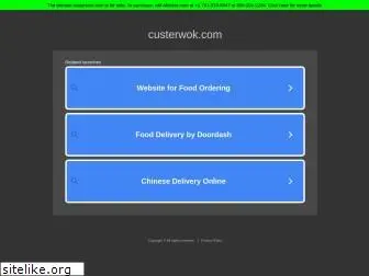 custerwok.com