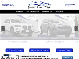customcarswest.com