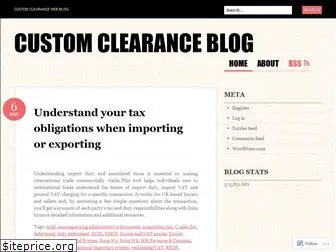 customclearance.wordpress.com