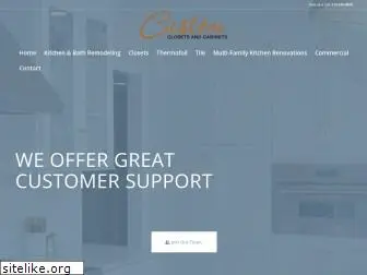 customclosetsandcabinets.com