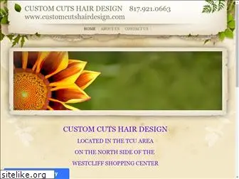 customcutshairdesign.com