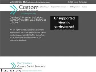 customdentalsolutions.com