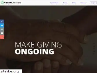 customdonations.com