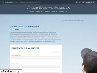 customeducationfoundation.org