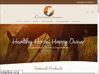 customequinenutrition.com