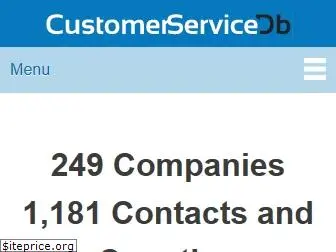 customerservicedb.com