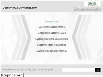customervaluemetrics.com