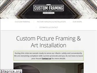 customframingmadesimple.com