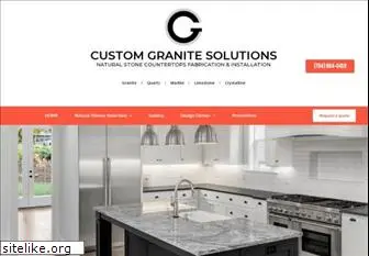 customgranitesolutions.com
