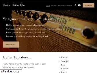 customguitartabs.com