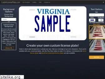 customlicenseplates.com