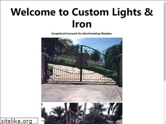 customlightsandiron.com