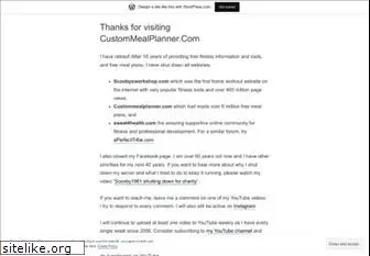 custommealplanner.com