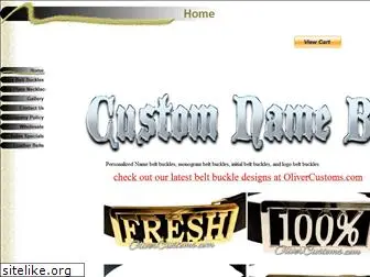 customnamebelts.com