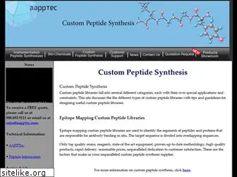 custompeptidesynthesis.info