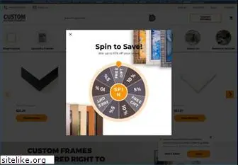 custompictureframes.com