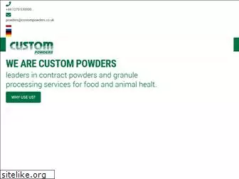 custompowders.co.uk