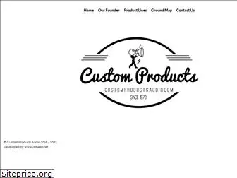 customproductsaudio.com