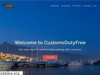 customsdutyfree.com