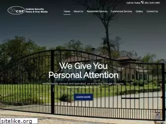 customsecurityfence.com