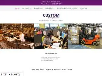 customstaffing.net