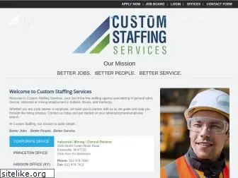 customstaffingservices.com