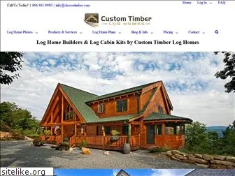 customtimberloghomes.com